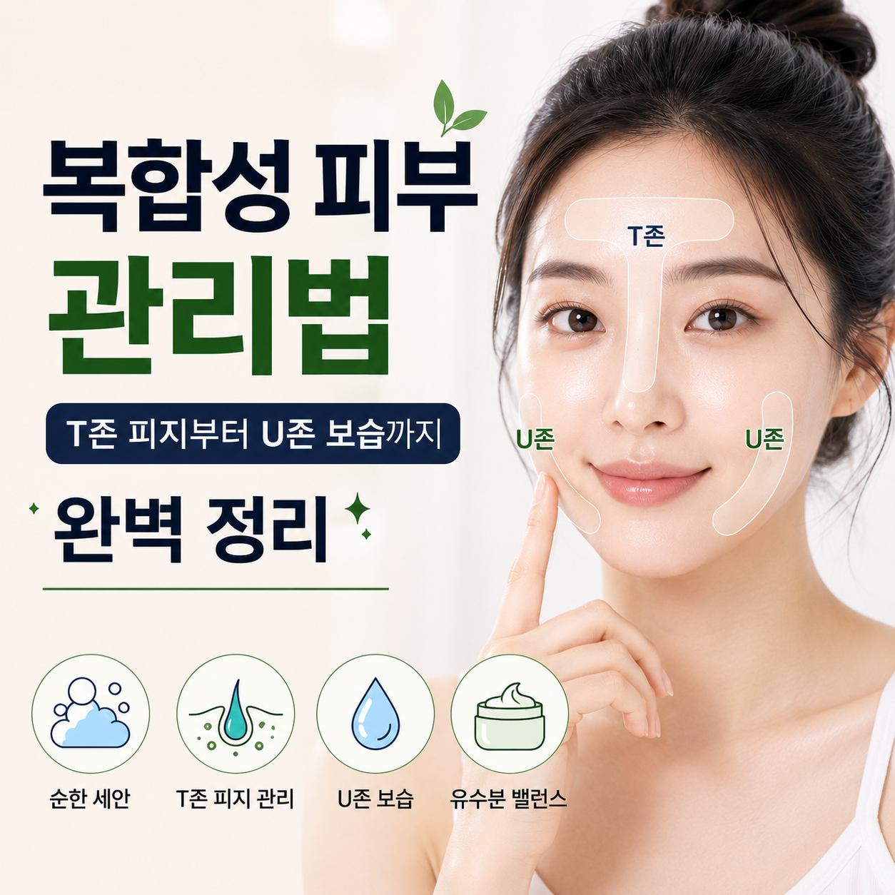 복합성 피부 관리법