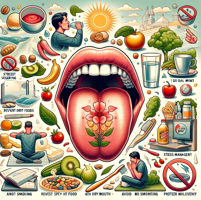 혀밑에 돌기가 어느 날 생겼다면, 원인 예방법