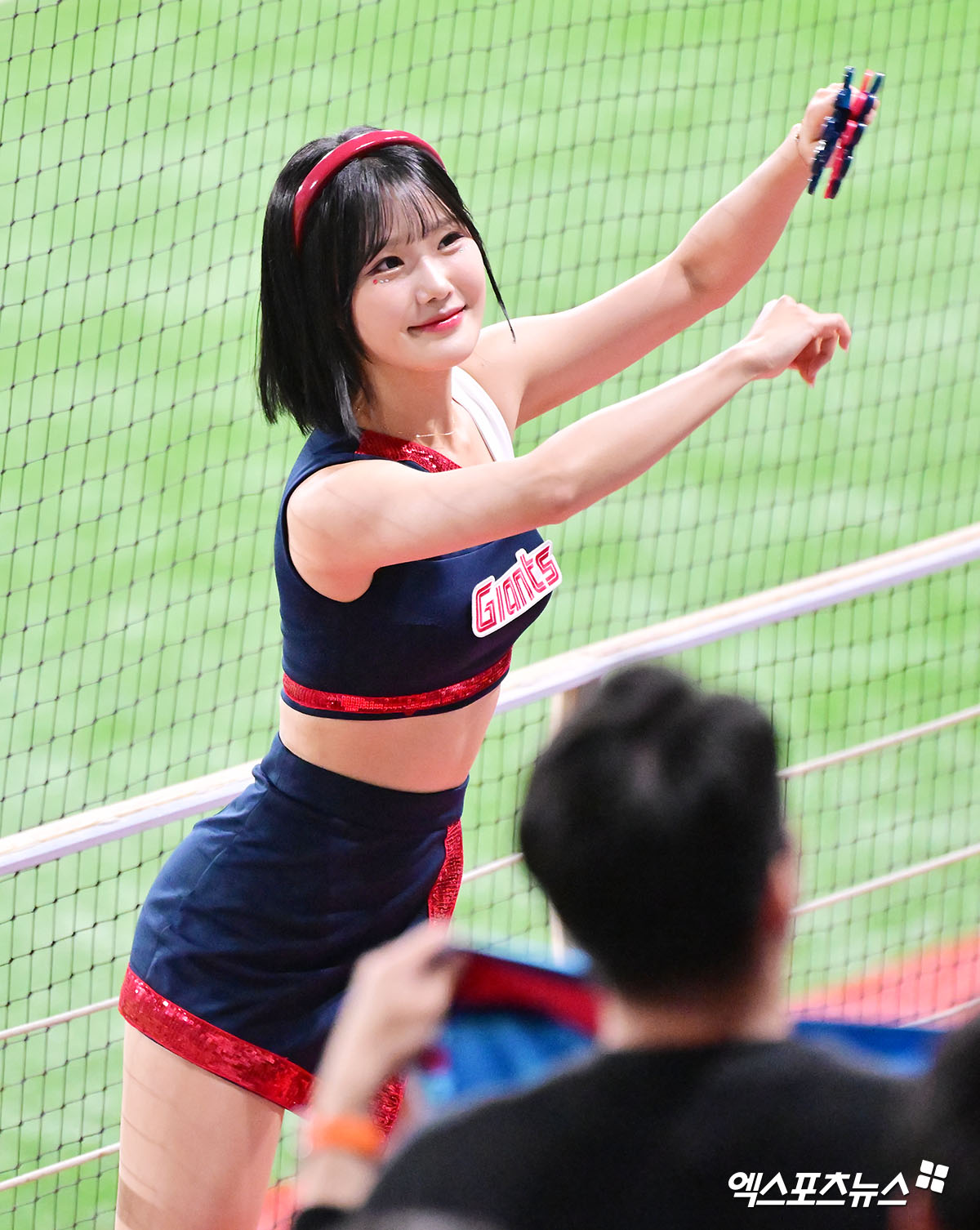 최홍라 치어리더 롯데 시절 응원