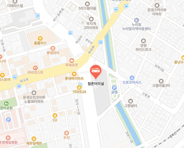 점촌터미널 위치