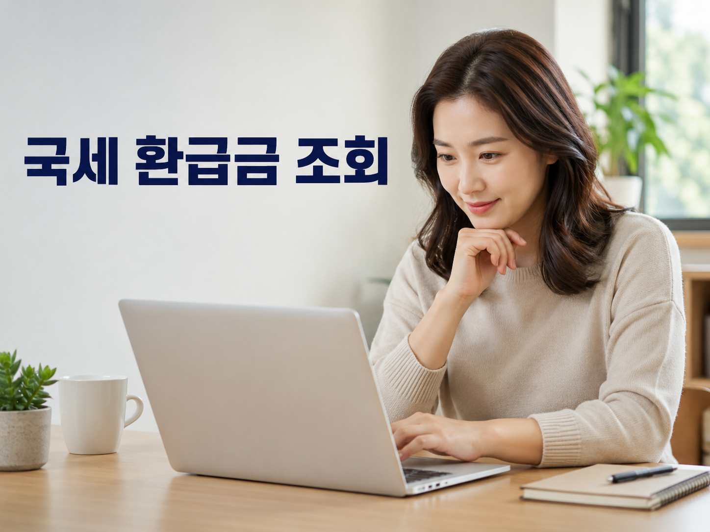 국세 환급금 조회 안내 이미지
