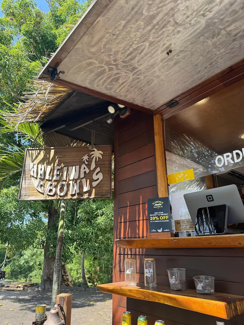 하와이 할레이와보울의 입구전경