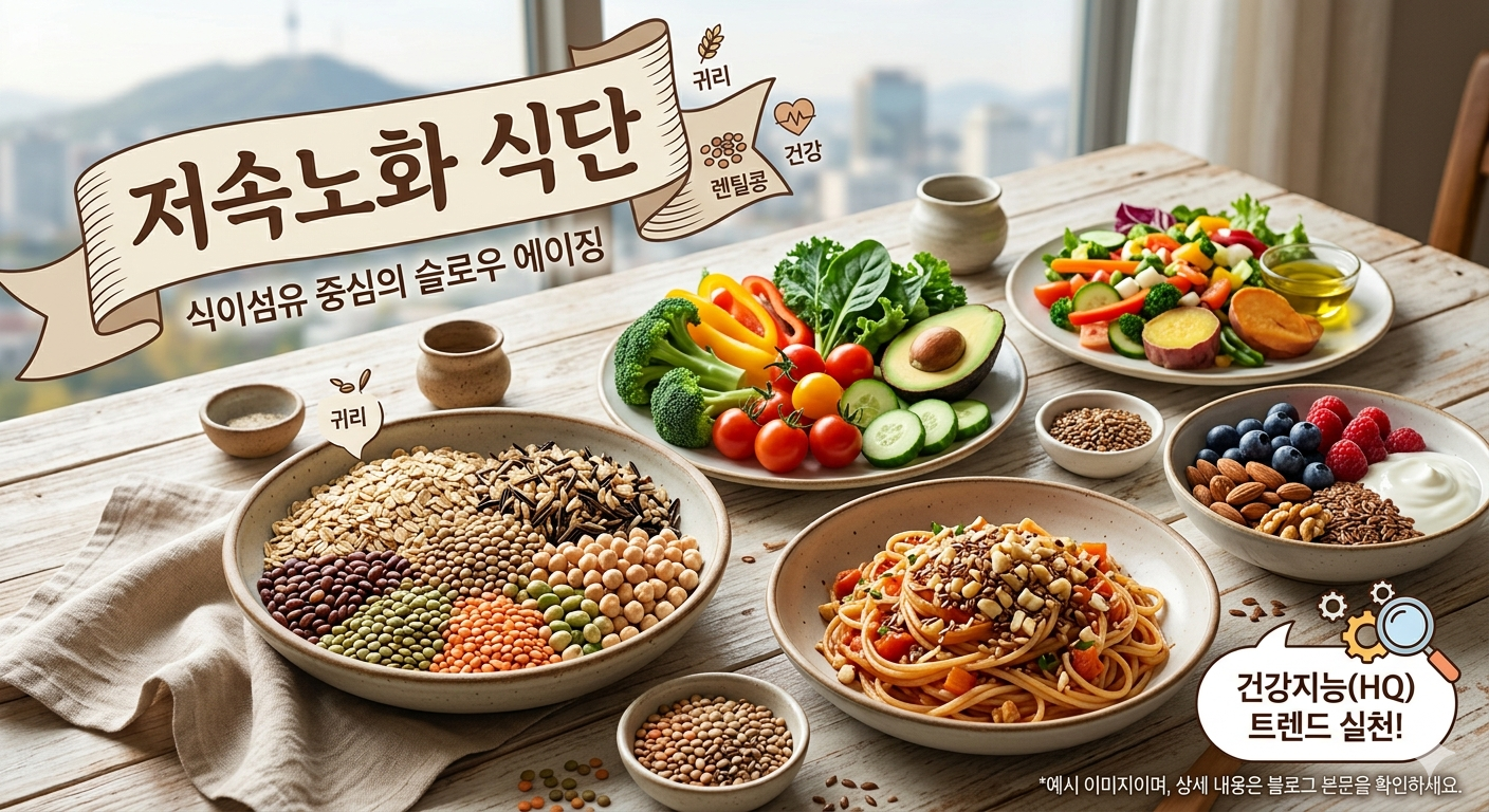 저속노화 식단