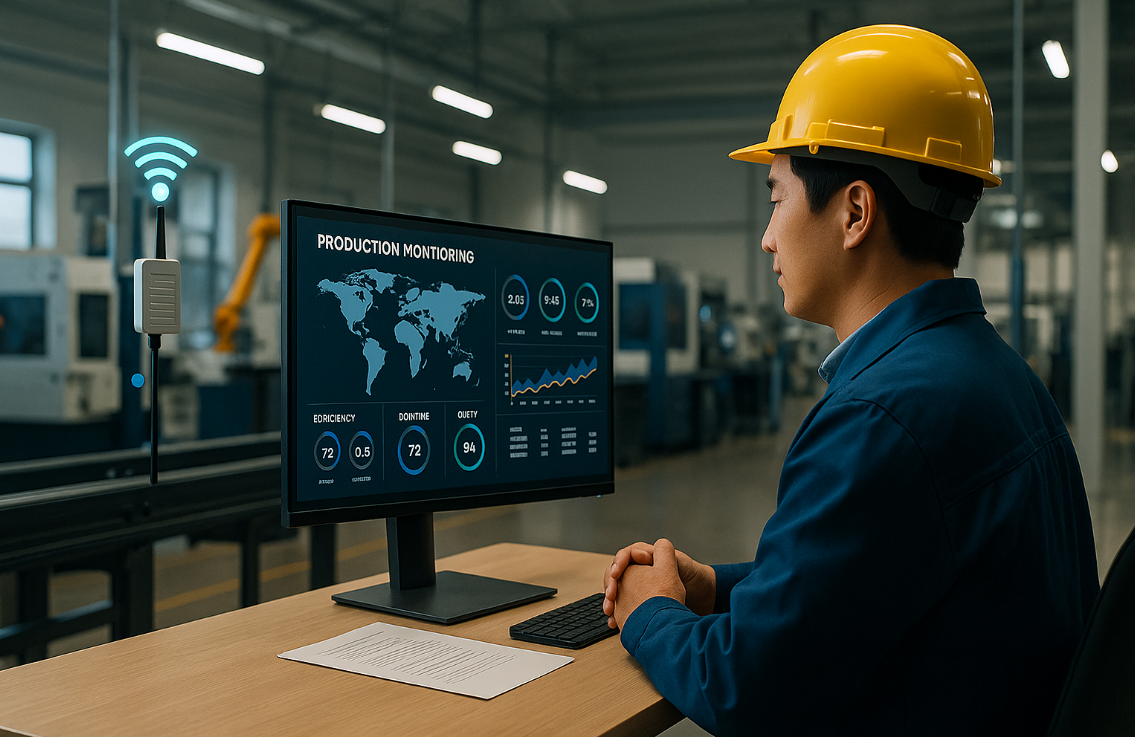 점진적으로 업그레이드 중인 제조 현장 모습