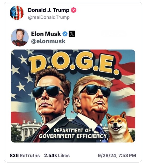  트럼프&amp;#44; 일론머스크와 코인 출처-네이버 