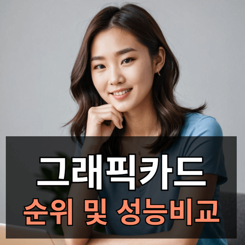 2025년 최신 그래픽카드 순위 리스트ㅣGPU 성능 비교