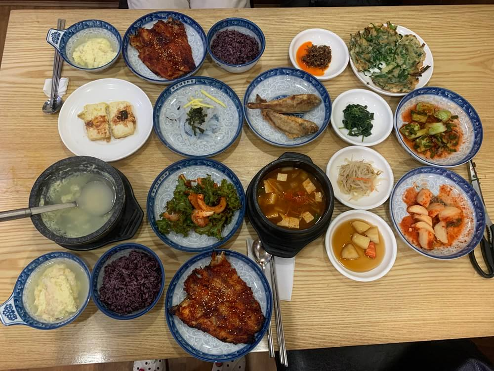 정식 한상 차림