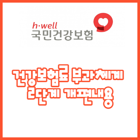 건강보험료 부과체계 개편