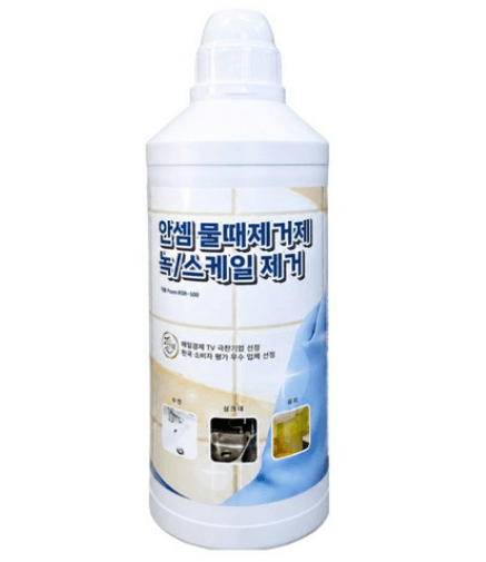 안셈 물때제거제 욕실 샤워부스 싱크대 유리 물때클리너