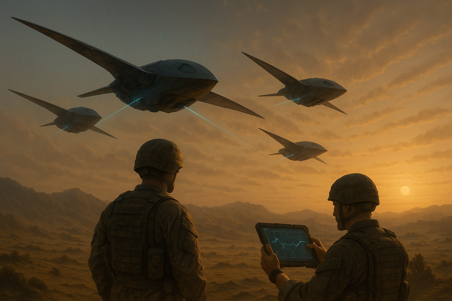 강철의 계산, AI 드론