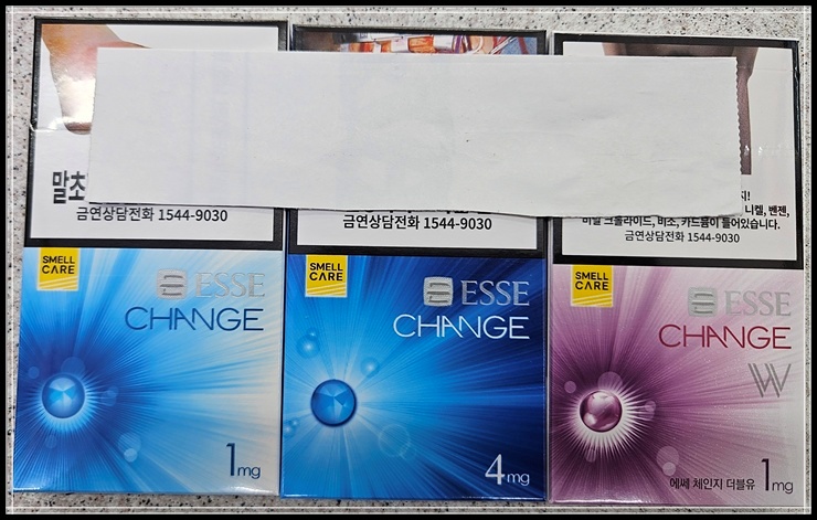 에쎄 체인지 4미리(4mg) 맛 향 특징 스펙 분석: 저타르의 깔끔함과 고타르의 충족감 사이