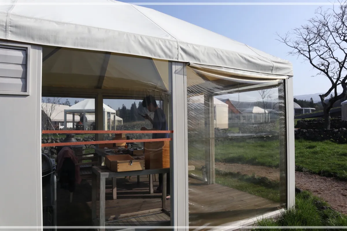 제주도 글램핑장 추천 스타빌 F&B BBQ 후기