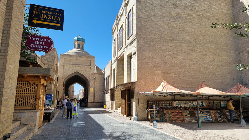 구시가지 관광지구내 모습