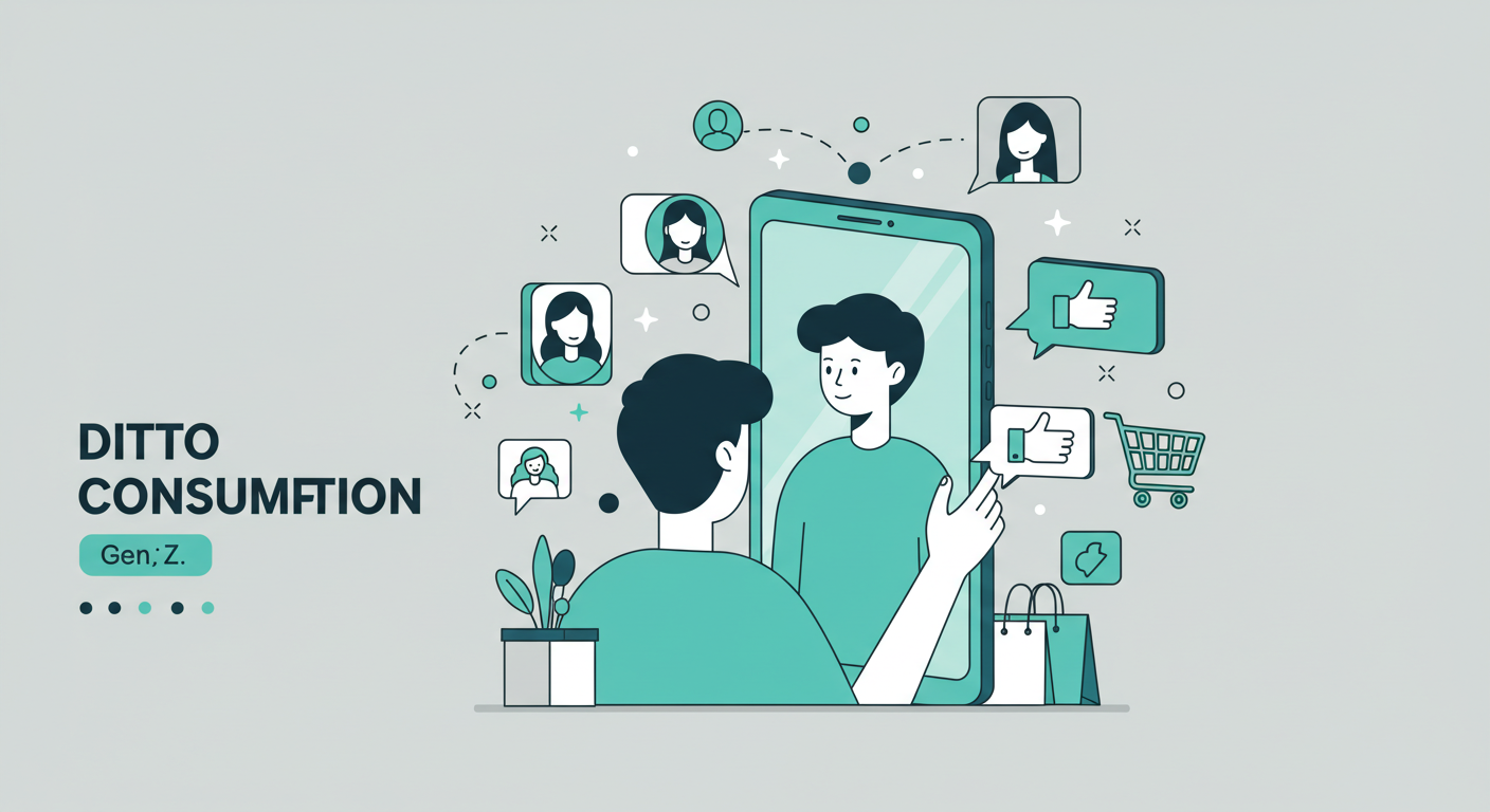 Z세대의 '디토 소비', 실패 없는 쇼핑 비결?