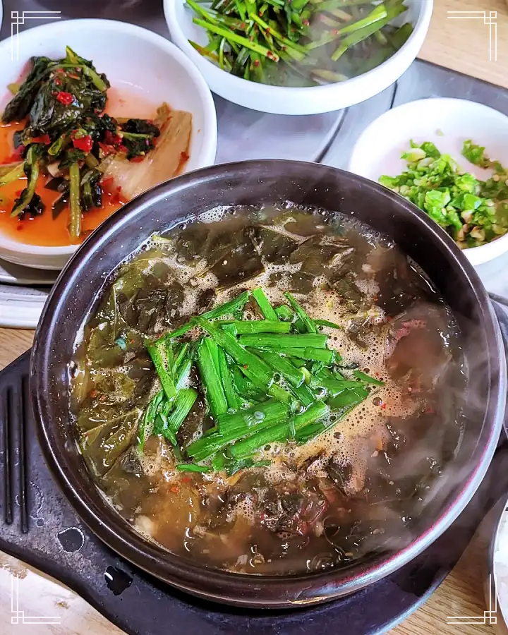 이만기 동네한바퀴 자연산 올갱이 해장국 청정 속리산의 맛 충북 보은 맛집 소개