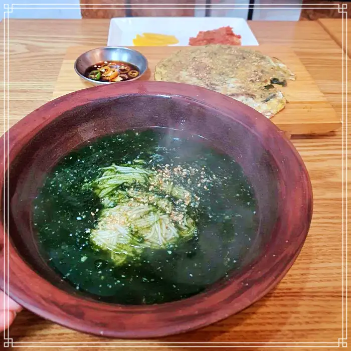 광주 1913 송정역시장 맛집 매생이국수