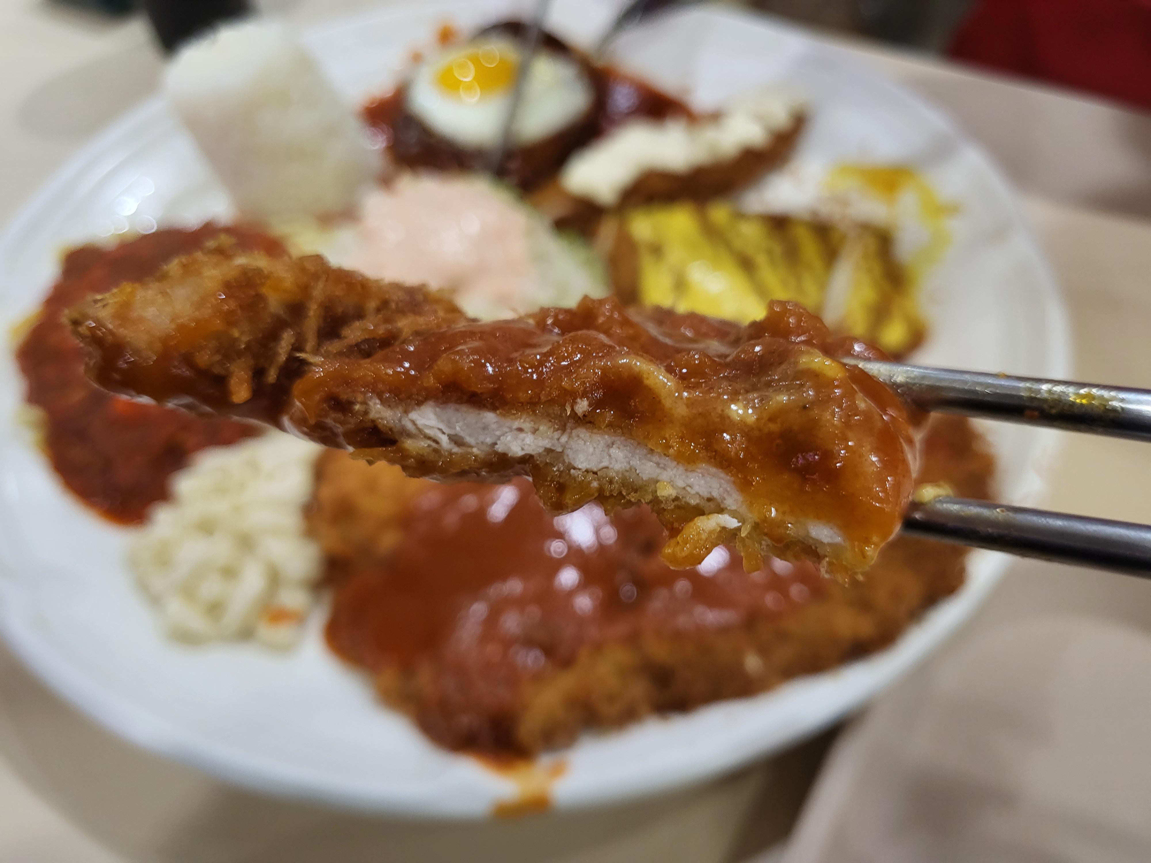 돈스파-돈까스 클로즈업