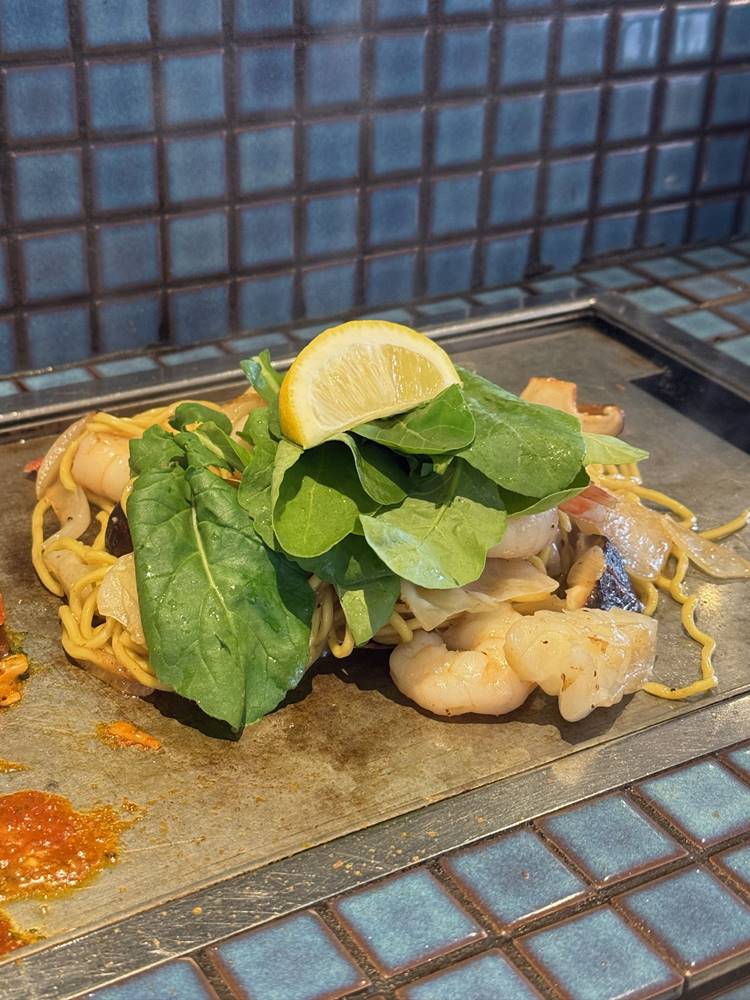 시오 새우 야끼소바