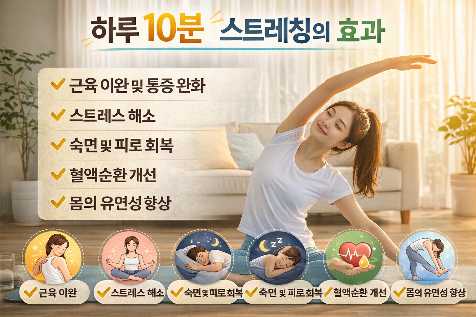 하루 10분 스트레칭