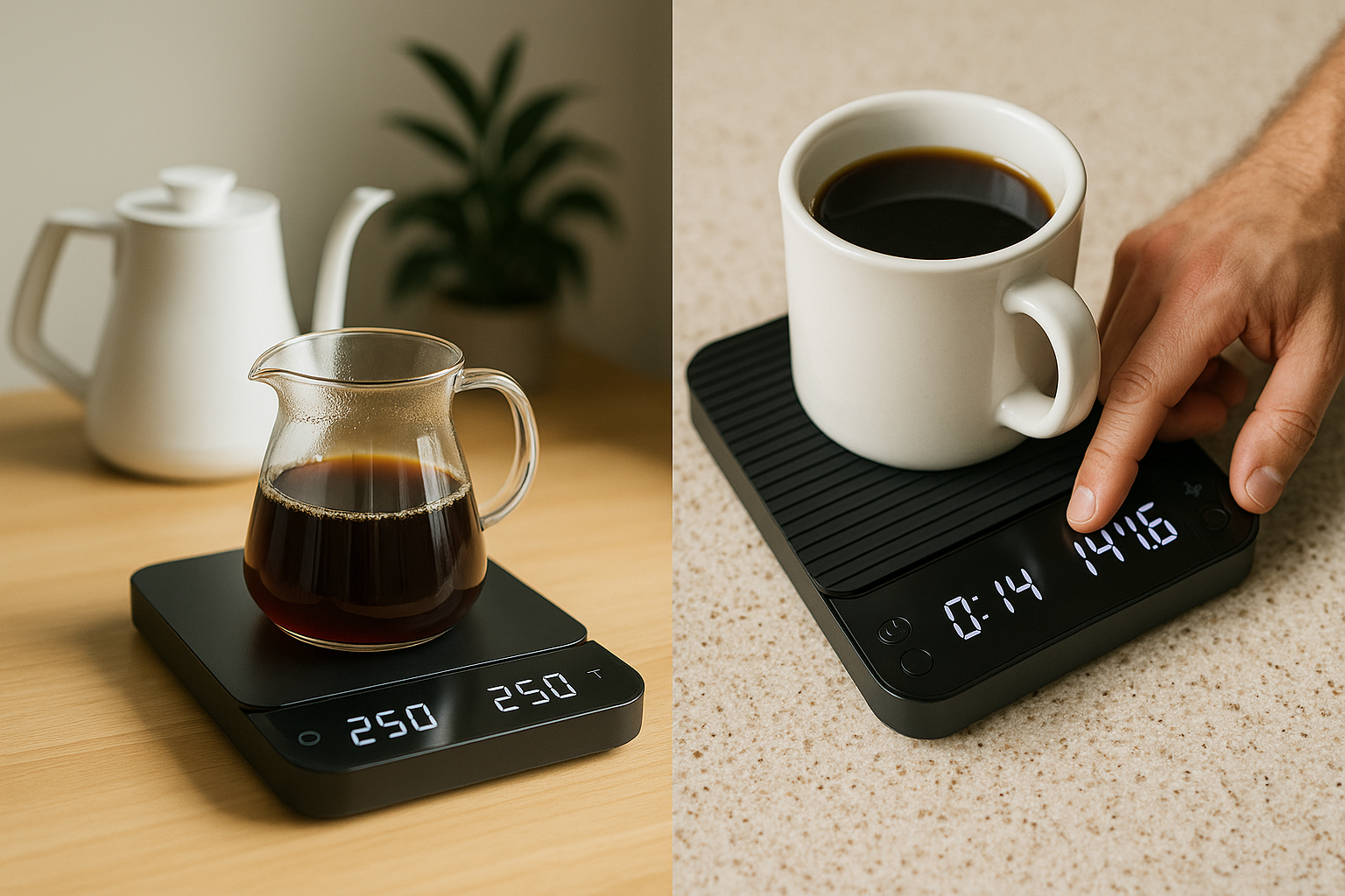 커피 스케일 사용법