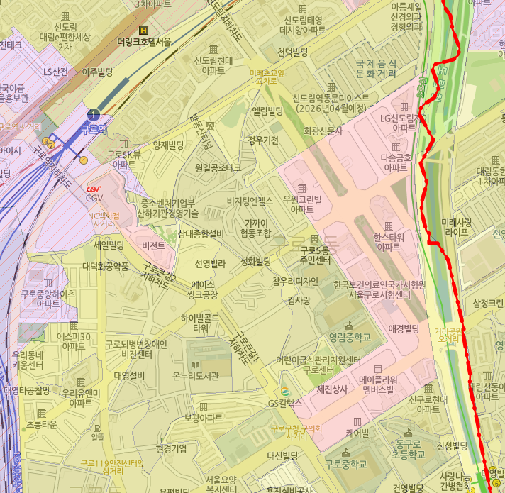 구로구 상업지역