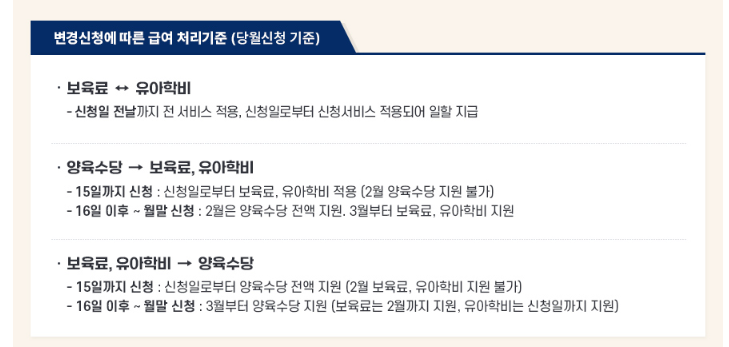 보육료 사전신청