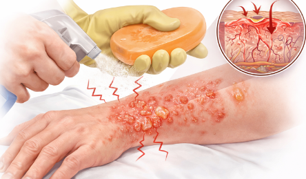 첩촉성 피부염 관련 이미지