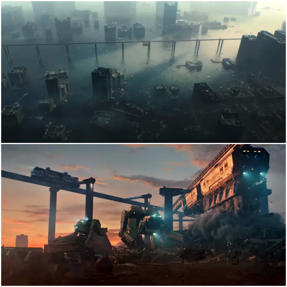 정이에서 폐가된 지구