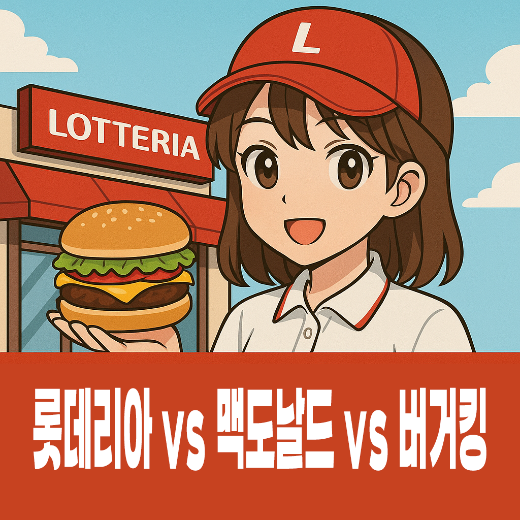롯데리아 vs 맥도날드 vs 버거킹, 한국형 햄버거가 살아남은 이유
