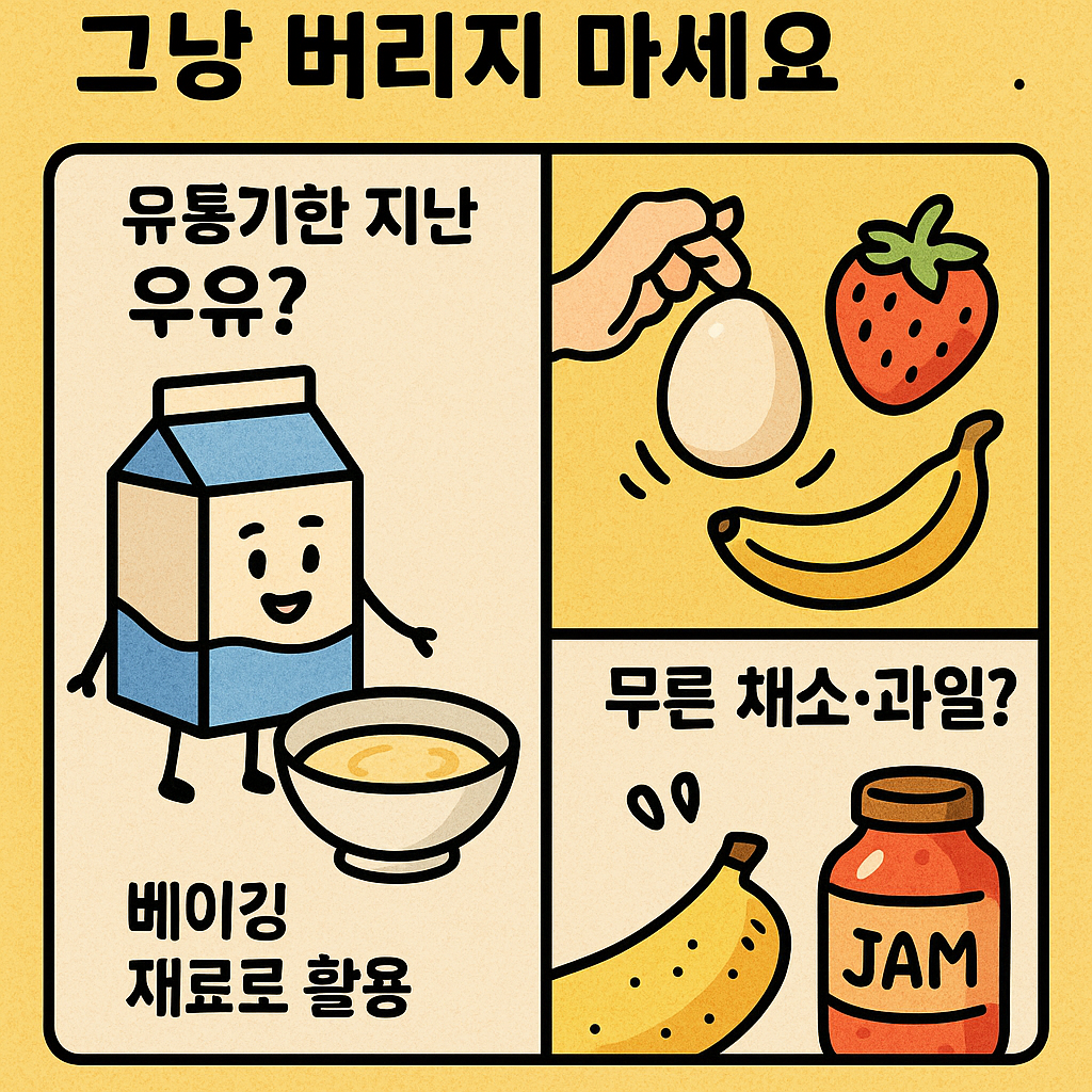 유통기한과 소비기한의 차이, 알고 계셨나요?