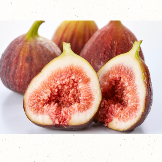 말랑하게 익은 9월 제철 무화과, 끝이 살짝 벌어진 모습