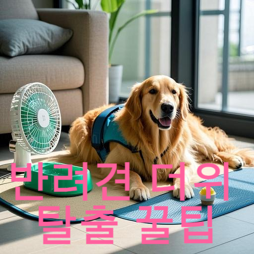 반려견 더위 탈출 꿀팁