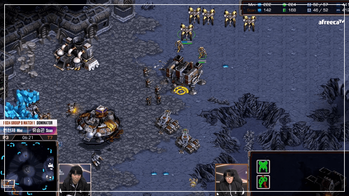 SSL 24강 B조 1경기 초반공격