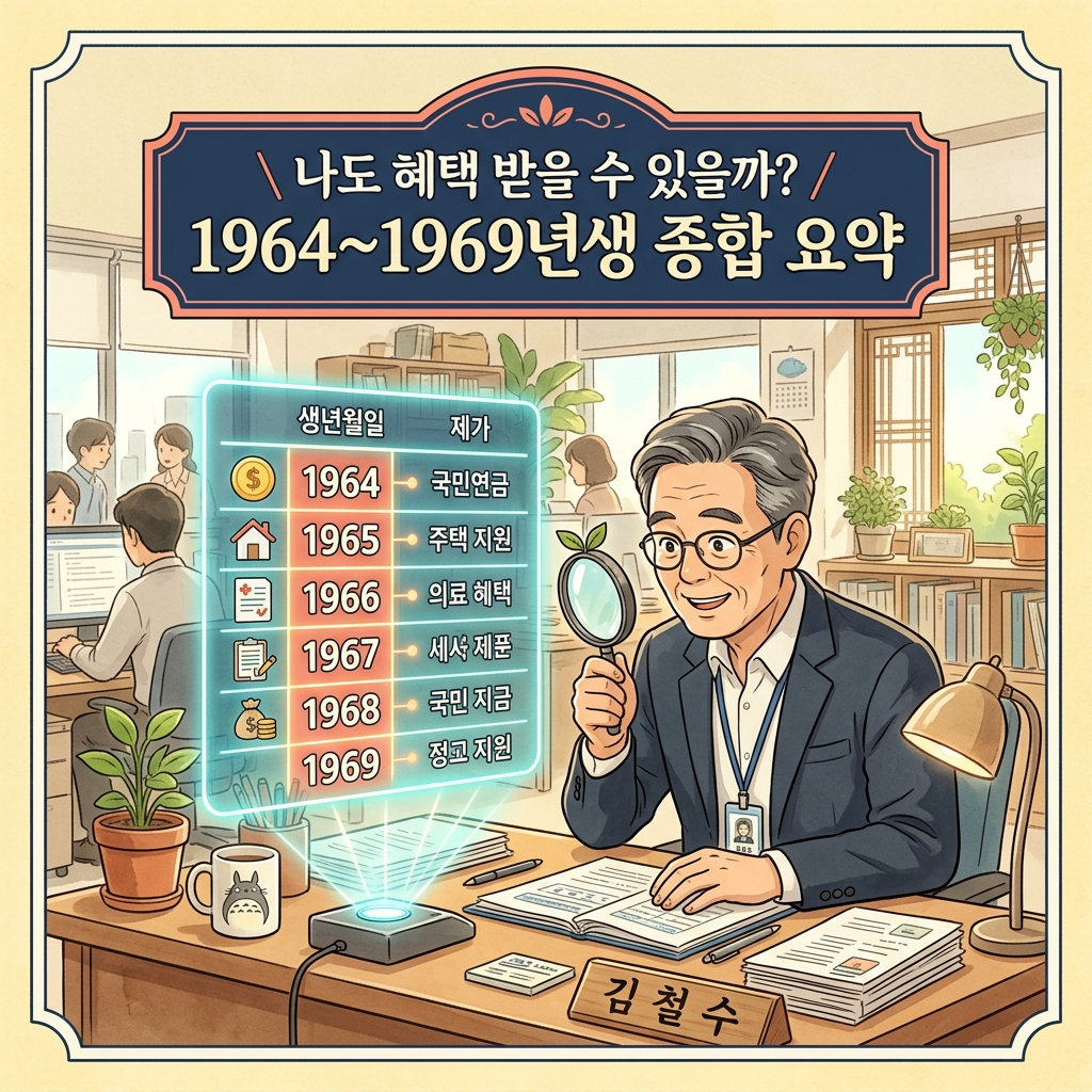 정년연장 출생연도별 적용 기준 1968년생 첫 수혜