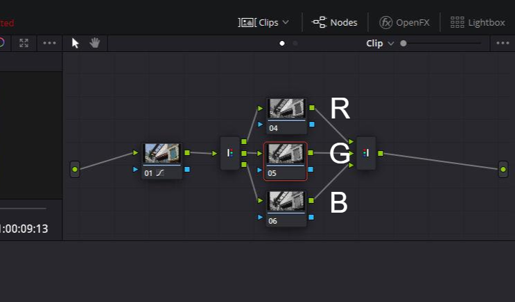 Splitter Combiner Node 설명