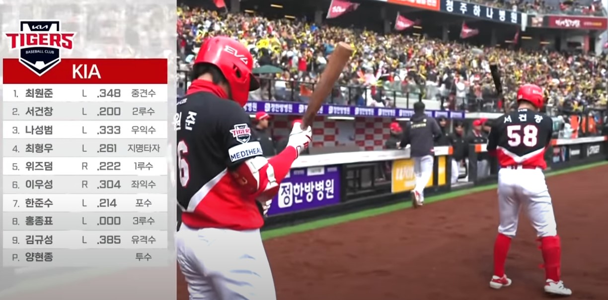 2025 프로야구 기아 vs 한화