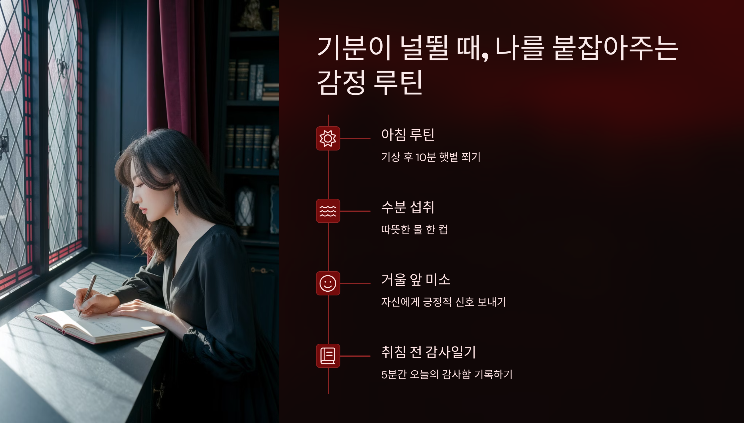 나를 붙잡아주는 감정 루틴