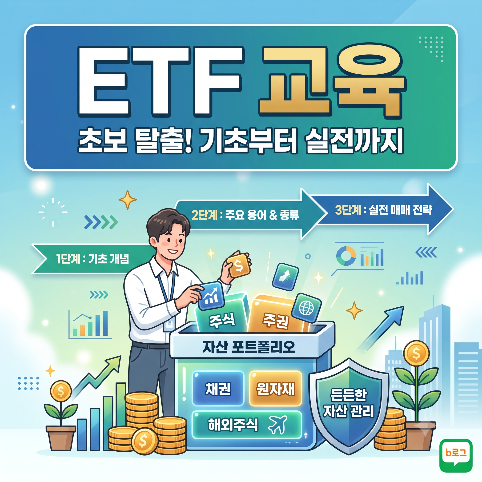 ETF 교육, 초보 투자자를 위한 상장지수펀드 기초 개념부터 실전 매매 전략까지