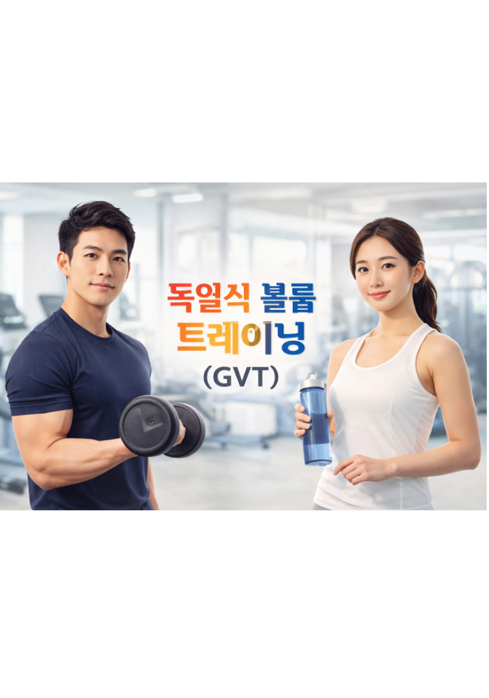 1.독일식 볼륨 트레이닝(GVT)