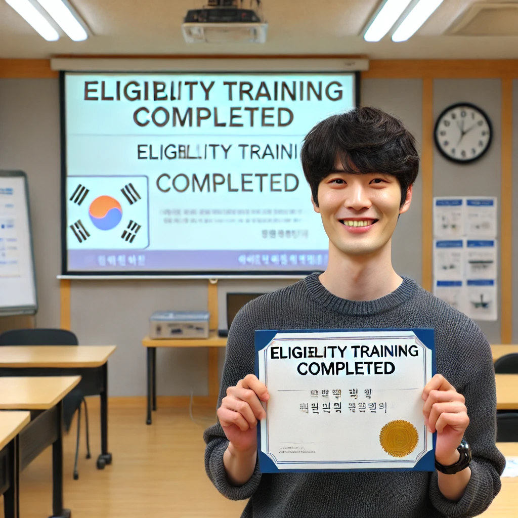 실업급여 수급자격 조회하기