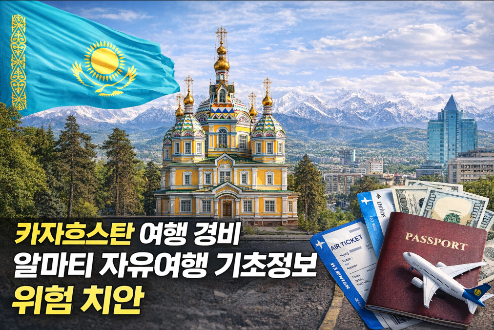 카자흐스탄 알마티 자유여행 경비부터 치안까지 완벽 가이드