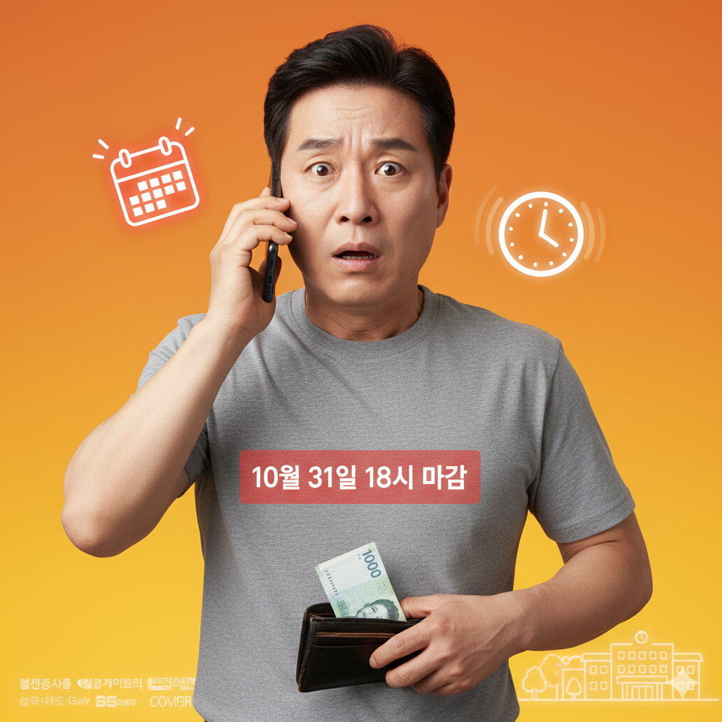 2차 소비쿠폰 신청, 31일까지 서두르세요 (출처:행정안전부)