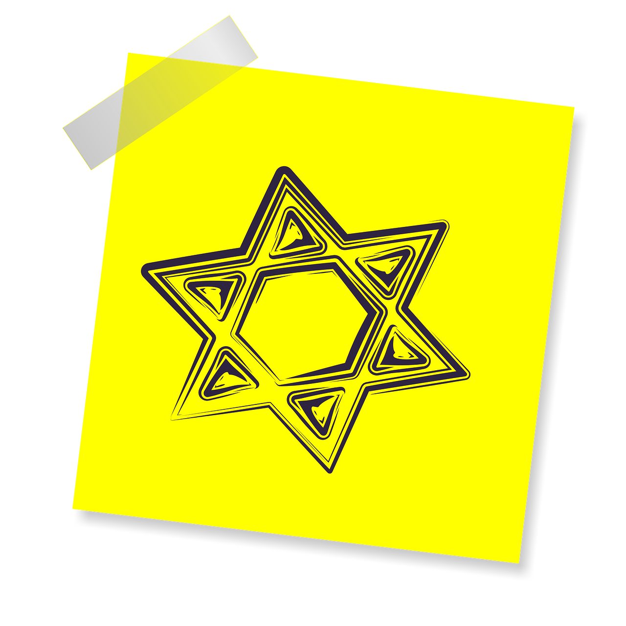 은박지 별 스티커