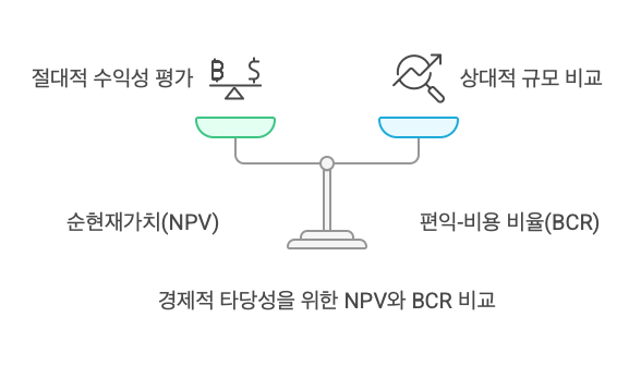 순현재가치-편익비용비율-비교