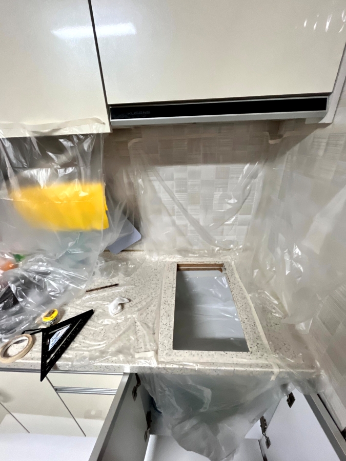 2구 하츠 인덕션 설치 교체 작업