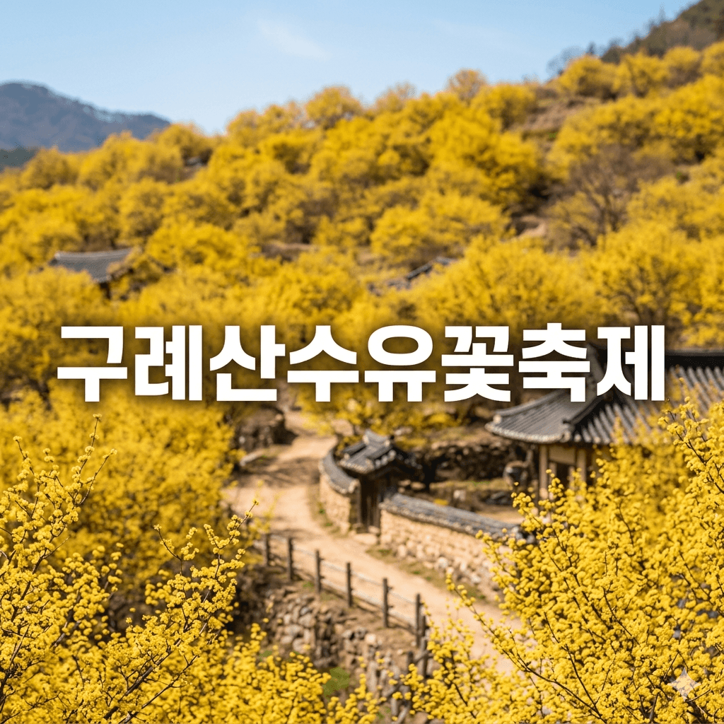 구례산수유꽃축제