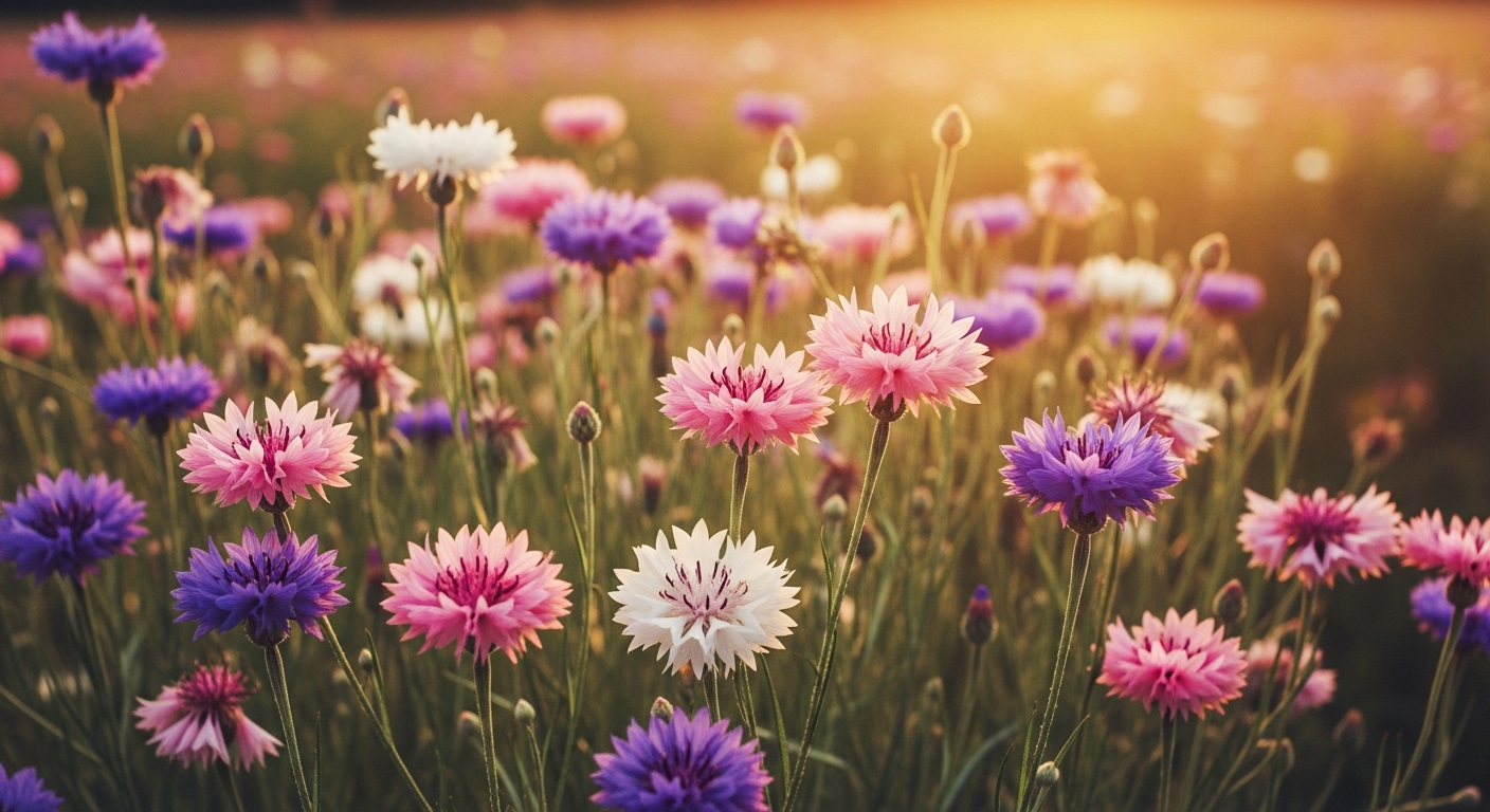 8월 2일 탄생화, 수레국화