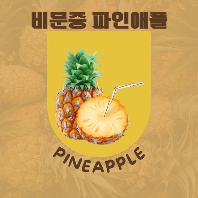 비문증 파인애플