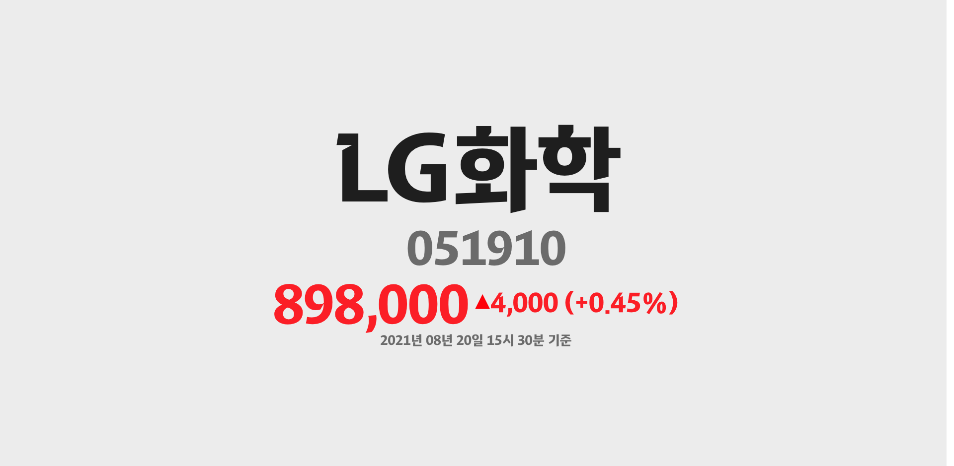 LG화학 2021-08-20 15:30:00기준 주가