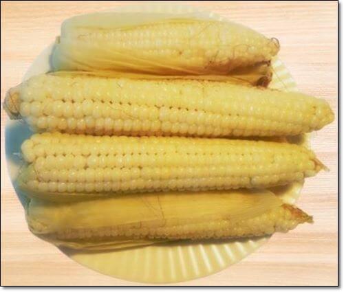 찰옥수수 찌는 법